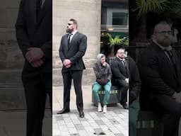 Eddie Hall & The Dutch Giant as GIANT bodyguards 😂 #shorts