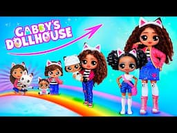 ¡Las Aventuras de la Casa de Muñecas De Gabby! Manualidades y Juguetes para Muñecas LOL OMG