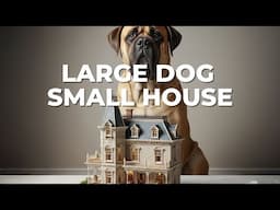 Can Large Dogs Live in Small Spaces?