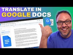 How to Translate in Google Docs