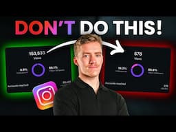 Instagram Shadowbanned Me For This Weird Reason (99.6% drop in reach)