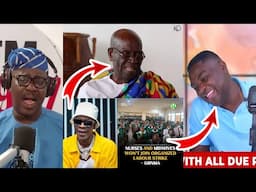 Legendary Agya Koo Nimo message to Shatta wale, Kevin Taylor & Johnnie on Nurses Strike & demand