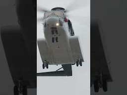 Sikorsky S-92 #Helicopter on Approach to Land – AIN #aircraft #flying #aviation #shorts