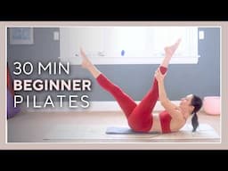 30 min Beginner Pilates Full Body Workout - CLASSICAL PILATES (No Equipment)