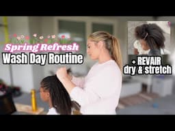 Wash Day Hair Tips for Foster and Adoptive Families + REVAIR Hair Refresh