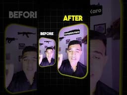 Reel editing before and after