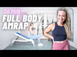 30 MIN FULL BODY AMRAP WORKOUT | functional strength training