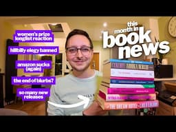 No more blurbs, Amazon kills ebook downloads and Women's Prize longlist reaction | BOOK NEWS 🗞️