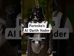When AI Vader gets too real in Fortnite #aivader #AI #vader #fortnite #starwars #gaming
