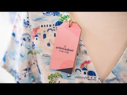 Lauren's Live Sewing Society Kit Launch featuring the Greek Goddess Fabric Collection