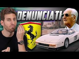 FERRARI che fa CAUSA per un’auto tarocca - l'Assurda storia di Ferrari e Miami Vice
