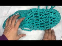 DIY Macrame Potali Bag/Bottle Bag Tutorial | Easy Step-by-Step Guide for Beginners!