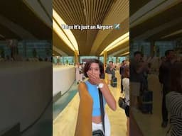 Is THIS the best airport in the world!? 😍