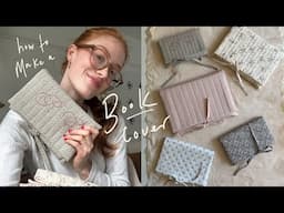 EASY BEGINNER SEWING PROJECT - Making a Quilted Book Cover | Rosie Caldwell