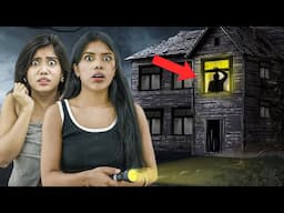 Overnight in Most HAUNTED HOUSE *so scary*😨