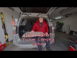 My Newest Addition to Car Camping Setup