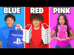 BUYING Everything In ONE COLOR For 24 Hours..