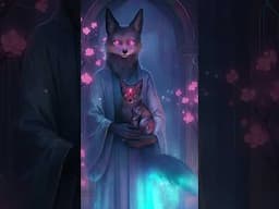 Foxlight Oracle walks between realms—guided by stars, foxfire, and spirit.🦊✨
