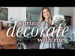 Let's Decorate for SPRING! Simple & Beautiful Decor Ideas in Our Victorian Farmhouse