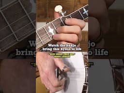 Bring this old hymn to LIFE!🪕 #banjo #hymns