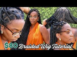 STOP That, Do THIS! $80 Braided Wig | More NATURAL Hairline Beginner Install | Big Head Friendly