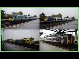Trains at Church Fenton (ft. Class 155 Sprinters) ~ 21/04/2025 (HD)