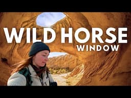 Hiking to Wild Horse Window | Hidden Gem Outside Goblin Valley State Park , Utah - Wild Landscape
