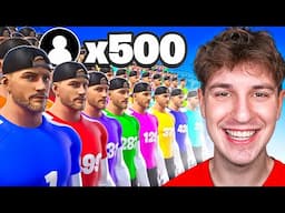 2 YouTuberów vs 500 GRACZY w Fortnite