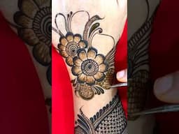 super stylish mehndi design for back hand #mehndi #aarumehndi #viralmehndi #shorts