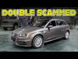 The Truth About Audi A3 Double SALVAGED, Double SCAMMED