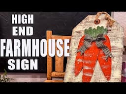 EASY High End Farmhouse Decor DIY