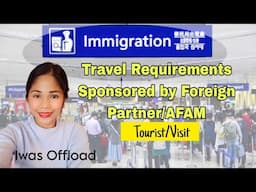 Travel Requirements for Filipino Travelling Abroad Sponsored by Foreign Partner/ AFAM