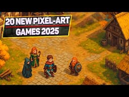 Top 20 New Awesome Pixel-Art Games 2025