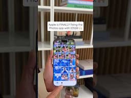 Apple is FIXING the Photos app in iOS26! 🙌🏼 #ios26 #wwdc25 #apple