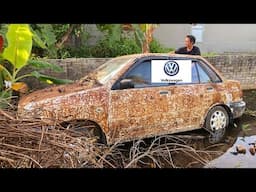 Starting 1989 Volkswagen After 37 Years + Test Driver