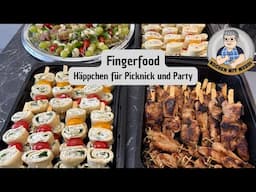 Fingerfood - Häppchen für Picknick und Buffet