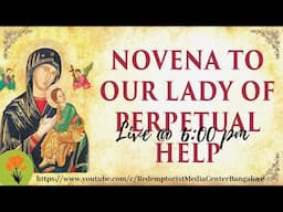 Novena to Our Lady of Perpetual Help & Benediction - Saturday 14th June, 2025 @ 6.00 P.M