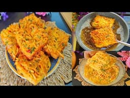 ब्रेड का इतना टेस्टी नाश्ता कि मेहमान भी पूछेंगे कैसे बनाया | Bread Vegetable Breakfast | Snacks