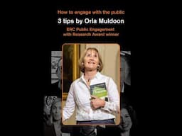3 #scicomm tips for policy change from Orla Muldoon