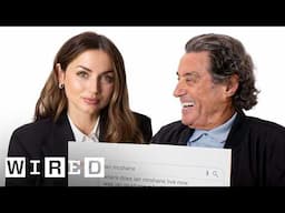 Ballerina's Ana de Armas & Ian McShane Answer The Web's Most Searched Questions | WIRED