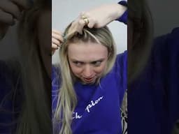 I'm confused haha #hairhack #hairhacks #braidstyles #braidhairstyles