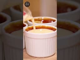 ¡FLAN CLÁSICO SIN HORNO en Vasitos! 🍮✨ Fácil y DELICIOSO #recetasfáciles #recetasfáciles #receta