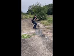 Jordan getting that DIY fix ✅ #Scootering #DIYskatepark #Envyscooters #AOSV6