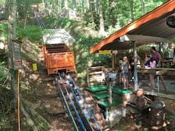 You Have to Take an Incline Car to Get to This Mini-Golf Course