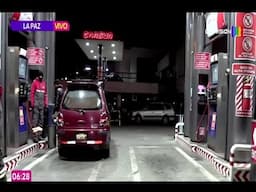 Venta de combustible se realiza con normalidad y no hay largas filas