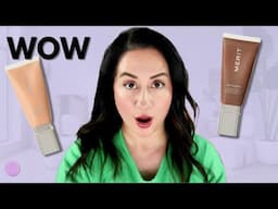 Trying the MERIT Uniform Tinted Sunscreen & more NEW Makeup! GRWM