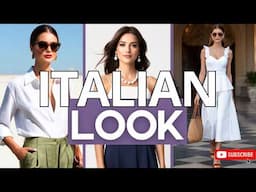 10 Stunning Italian Outfits for Summer 2025 🇮🇹 Elegant Vacation Looks to Fall in Love With