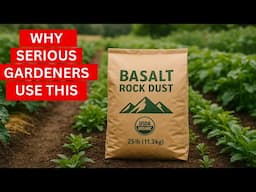 Basalt Rock Dust | World Class Gardener Explains Why He Uses It!