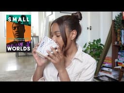 reading vlog | small worlds, first newsletter, and poetry haul