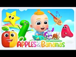 Apples and Bananas Promo - App for Kids, Games, Puzzles and More Fun Rhymes
